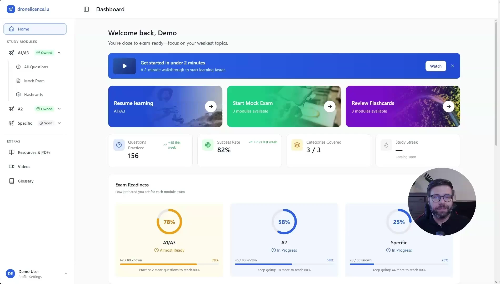 Drone Licence Platform Preview