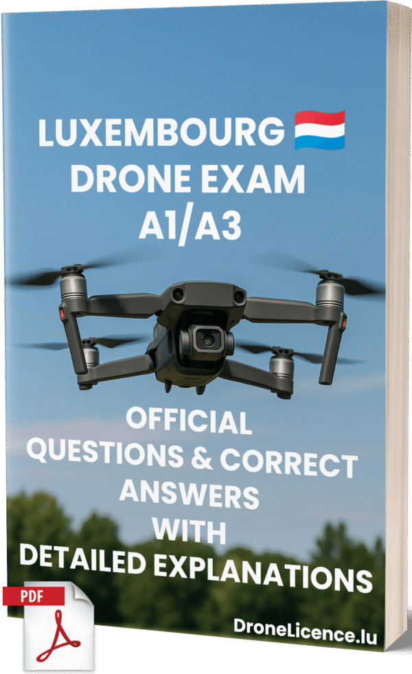 Luxembourg Drone Exam A1/A3 – Official Questions & Answers with Detailed Explanations And Learning Materials - Image 1