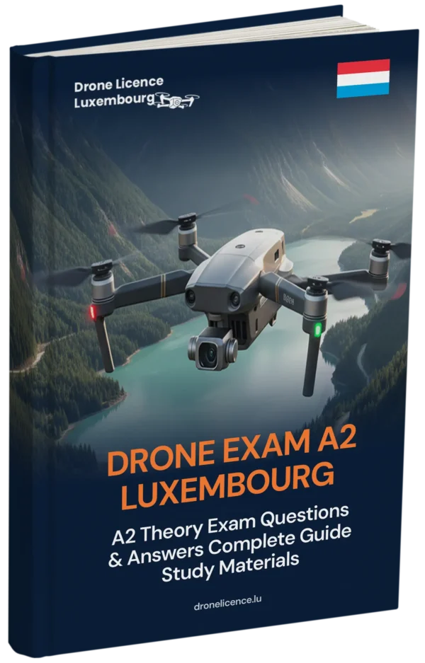 A2 Drone Licence Exam Luxembourg – Advanced Theory, Full Study Materials & 500+ Exam-style Questions & Answers